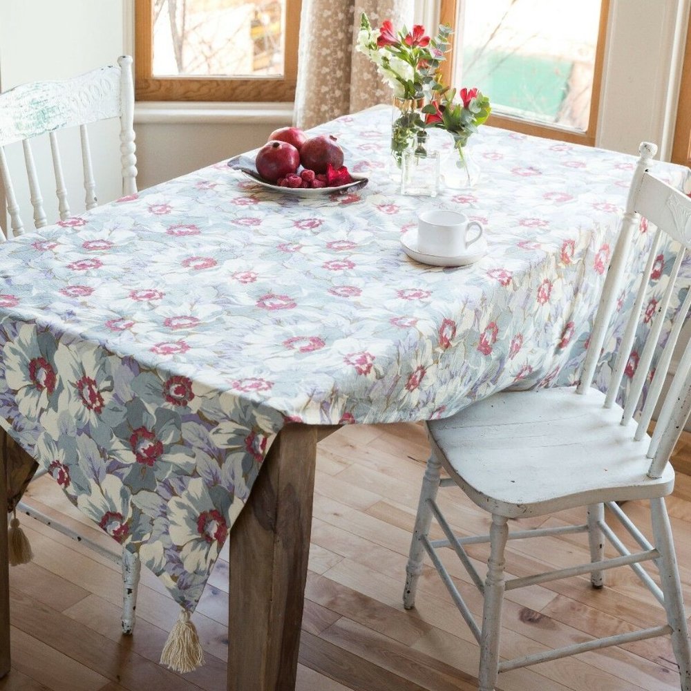April Cornell Tablecloth Day Dream 48x48 NWT
